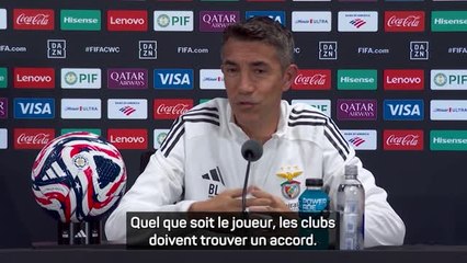 Benfica - Lage sur un départ de Carreras au Real : "Il doit y avoir une offre d'abord"