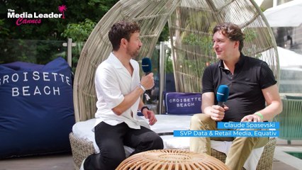 Cannes Lions 2025 : Talk Video - The Media Leader Cannes - Claude Spasevski (Equativ)