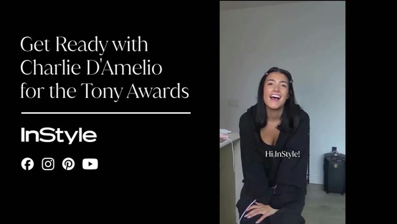 Get Ready With Charli D'Amelio at the Tonys