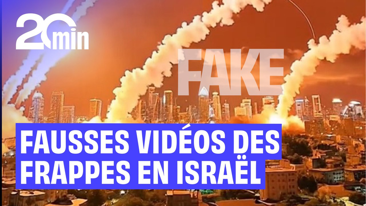 Non, ces vidéos virales de frappes israéliennes contre l’Iran ne sont pas authentiques