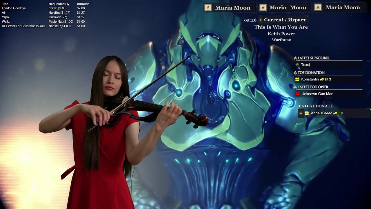 🎻 Epic violin cover! 🎶 Keith Power - This Is What You Are | Warframe ✨