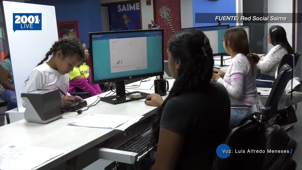 Cedulación infantil en Venezuela: Saime anuncia nuevas oficinas móviles en varios estados