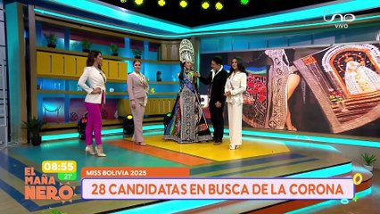 CONOCEMOS A LA GANADORA DEL MEJOR TRAJE TÍPICO RUMBO AL MISS BOLIVIA