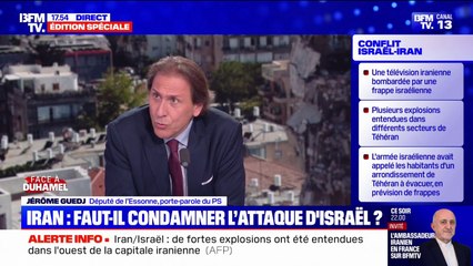 Iran: "Qui se plaindrait de la déstabilisation du régime des mollahs?", feint de s'interroger Jérôme Guedj, député de l’Essonne et porte-parole du PS