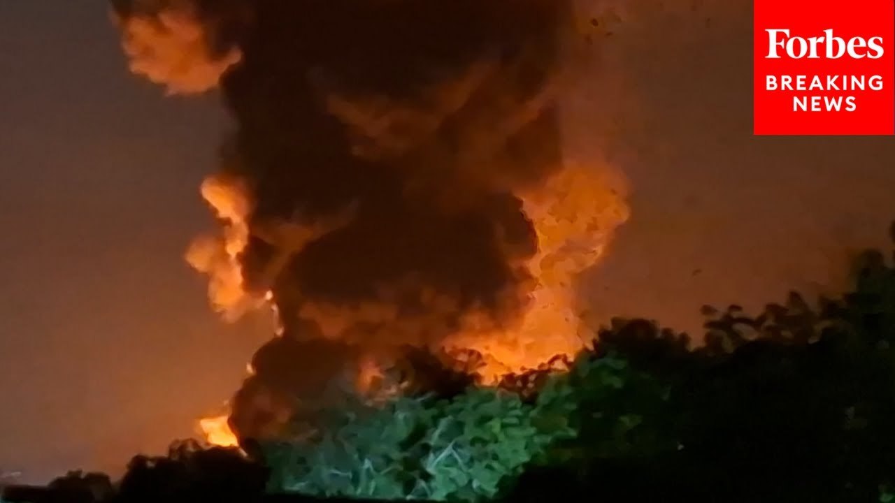 Large Explosions Seen As Tehran, Iran Is Hit By Israeli Missiles