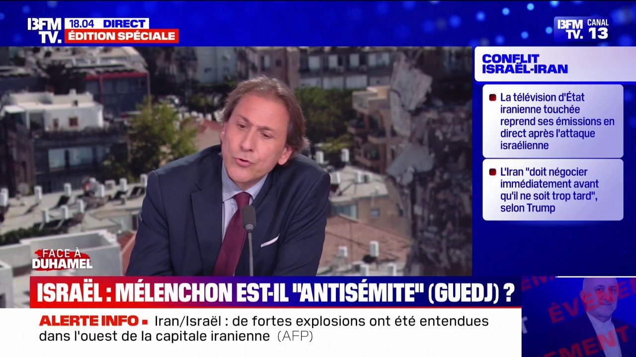 Jean-Luc Mélenchon: Jérôme Guedj, député de l’Essonne et porte-parole du PS, "regrette" le terme de "salopard"