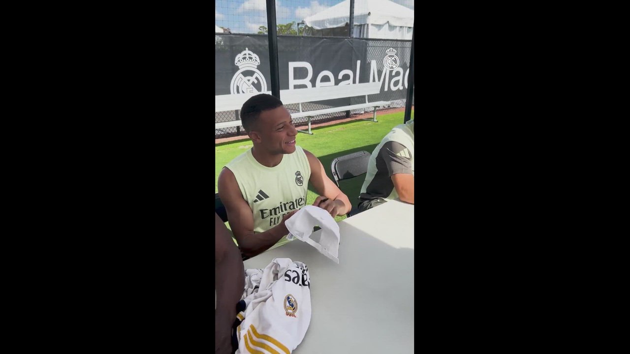 El momentazo de Mbappé con unos madridistas en Florida: tienen que verlo