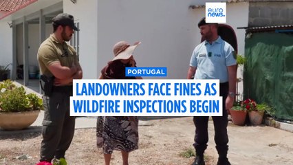 Portugese landowners face fines as wildfire inspections begin