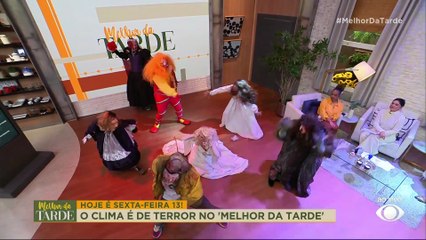 Monstros invadem Melhor da Tarde na sexta-feira 13; saiba como surgiu a data