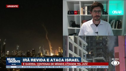 Centenas de mísseis atingem Tel-Aviv, em Israel