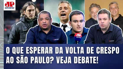 "Cara, o que o CRESPO PODE MELHORAR no São Paulo é..." DEMISSÃO de Zubeldía e NOVO TÉCNICO! | DEBATE