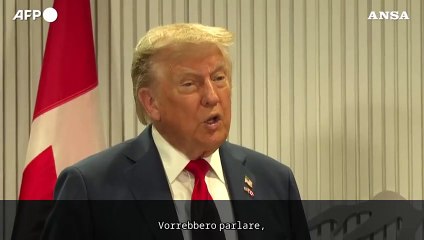 Trump: "L'Iran dovrebbe negoziare prima che sia troppo tardi"