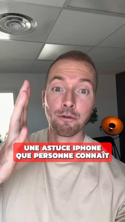 Astuce iPhone sous coté