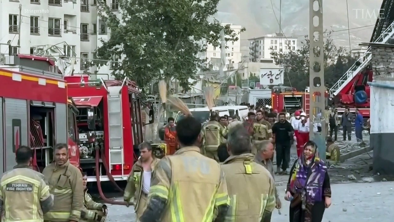 Footage Shows Destructive Aftermath of the Escalating Conflict Between Iran and Israel