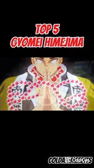 Top 5 Most Powerful Characters In Demon Slayer