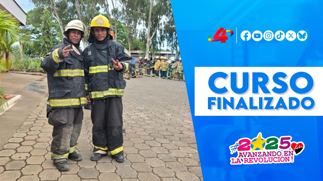 Bomberos de Nicaragua se capacitan en Primeros Auxilios Básicos 🚒 | ¡Curso finalizado con éxito!