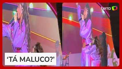 Ludmilla expulsa homem que causou briga durante show em Porto Alegre