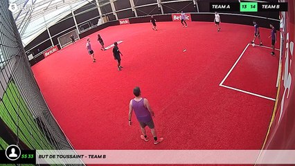 But de Toussaint - Team B