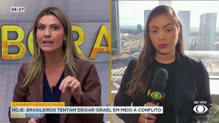 Itamaraty pede saída de brasileiros de Israel pela Jordânia