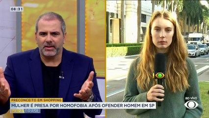 Mulher é presa por homofobia após ofender homem em shopping de SP