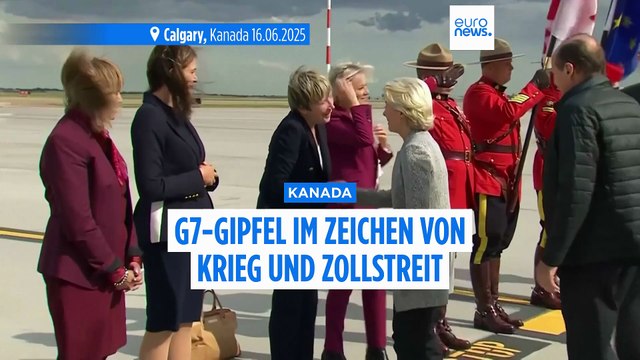 G7-Gipfel im Zeichen von Handelskriegen und der Israel-Iran-Krise