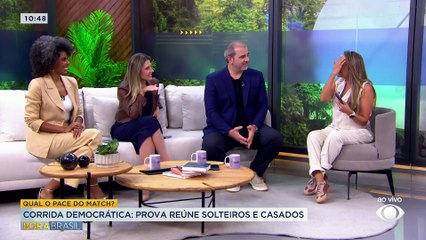 Meia azul ou preta na corrida: peça diferencia os solteiros dos casados