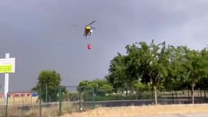Declarado el nivel 1 del Infocam por un incendio en Fuensalida