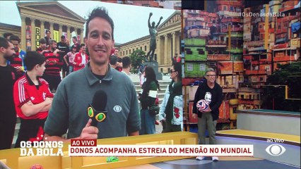 Torcida do Flamengo faz festa na Filadélfia antes da estreia na Copa do Mundo de Clubes
