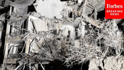 Footage Shows Devastating Destruction Caused By Iranian Airstrikes In Tel Aviv