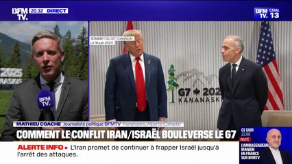 Iran-Israël: quelle réponse des dirigeants au G7?