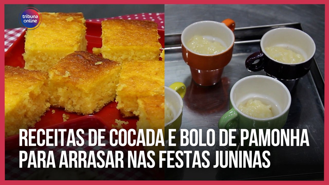 Receitas de cocada e bolo de pamonha para arrasar nas festas juninas | Como Fazer