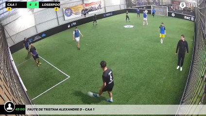 Faute de Tristam Alexandre D - Caa 1