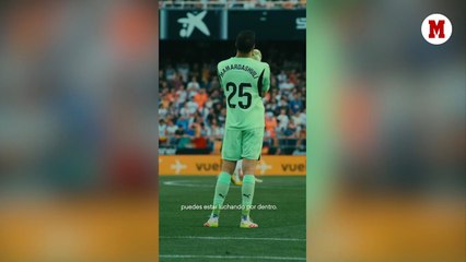 Mamardashvili se despide del Valencia: “Se avecinan escenarios aún más grandes” 