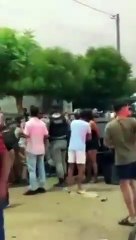 PM é preso por transgressão disciplinar após agredir mulher com pedaço de pau durante festa junina