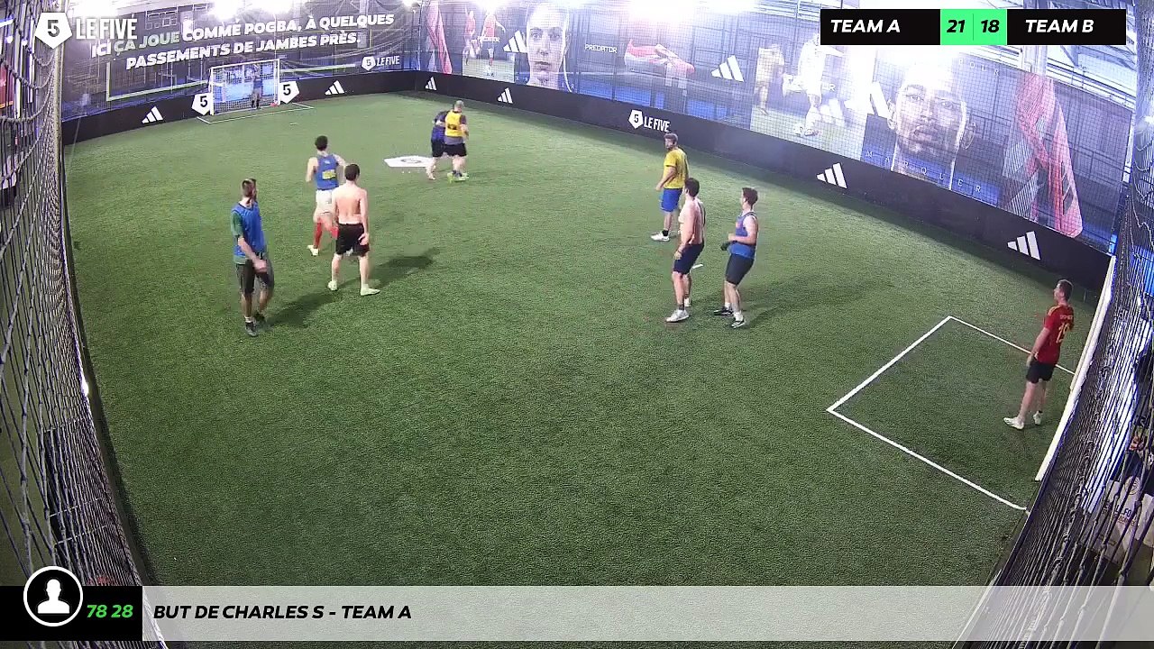 But de Charles S - Team A