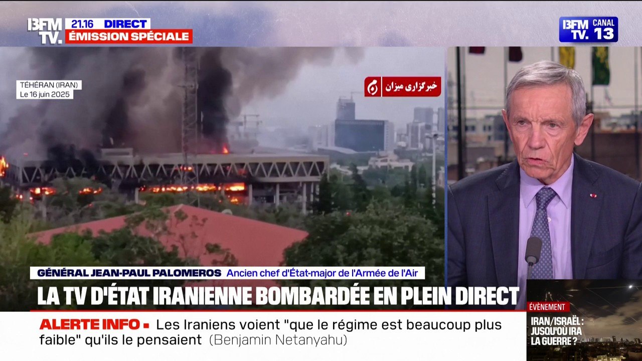 Iran-Israël: "La perspective d’un Iran nucléaire ne réjouit personne", affirme le général Jean-Paul Palomeros, ancien chef d’état-major de l’armée de l’Air
