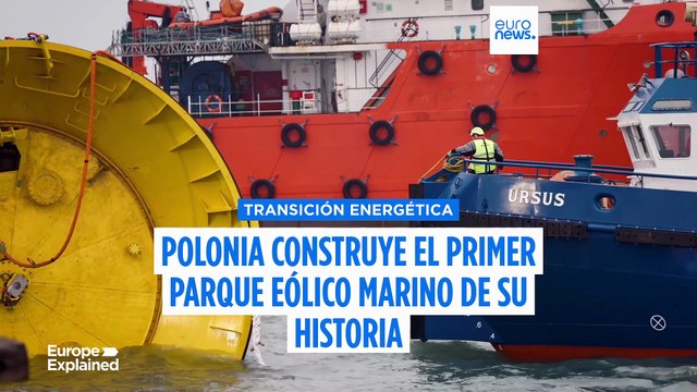 Polonia, país dependiente del carbón, construye el primer parque eólico marino de su historia