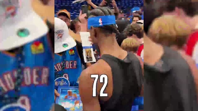 Shai también es el MVP firmando autógrafos: más de 400 antes de un partido