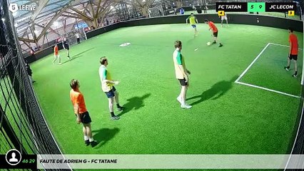 Faute de Adrien G - Fc Tatane