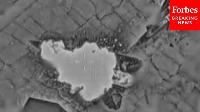 Israel Defense Forces Release Footage Of Strike On 2 Iranian Fighter Jets At Tehran Airport