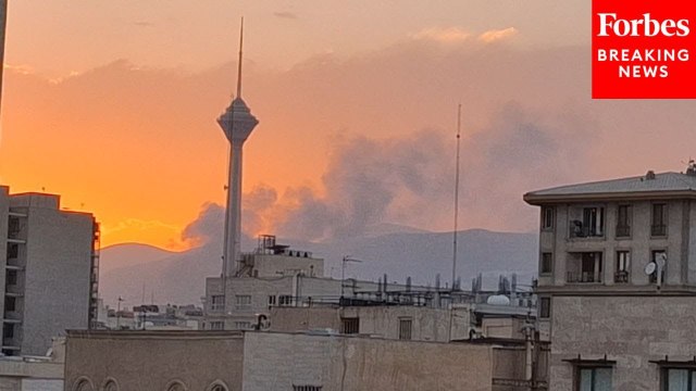 Israeli Strikes Hit Iranian State TV Building During Iranian State