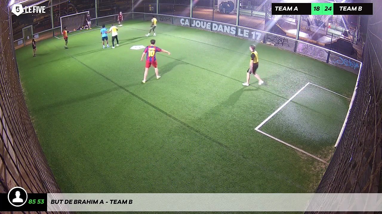 But de Brahim A - Team B