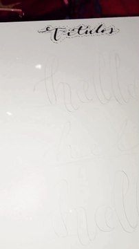 Titulos para tus proyectos a mano ✨