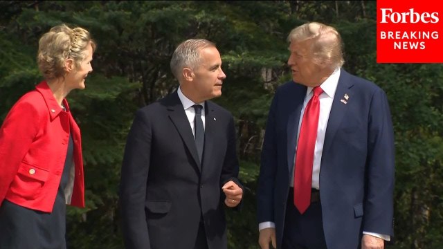 Canadian Prime Minister Mark Carney Welcomes Donald Trump, Other Leaders To G7 Summit