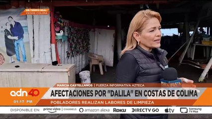 Colapsa puente en Omitlán, Guerrero tras fuertes lluvias provocadas por la tormenta "Dalila"