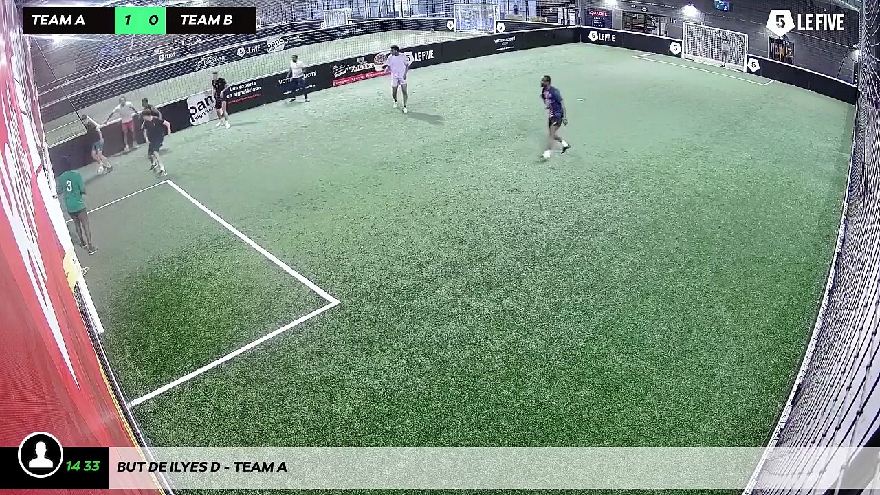 But de Ilyes D - Team A