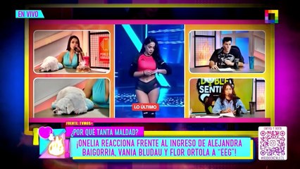 ONELIA REAACIONA FRENTE AL INGRESO DE ALEJANDRA, VANIA Y FLOR ORTOLA | Willax