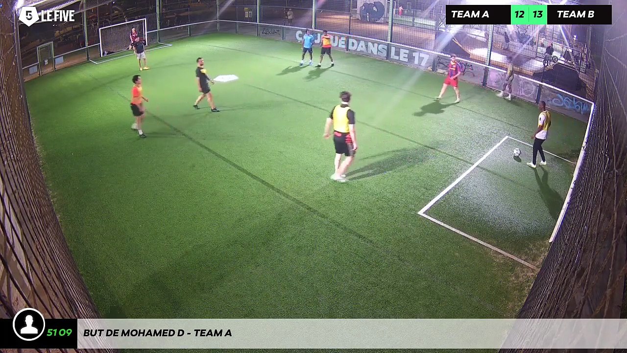 But de Mohamed D - Team A