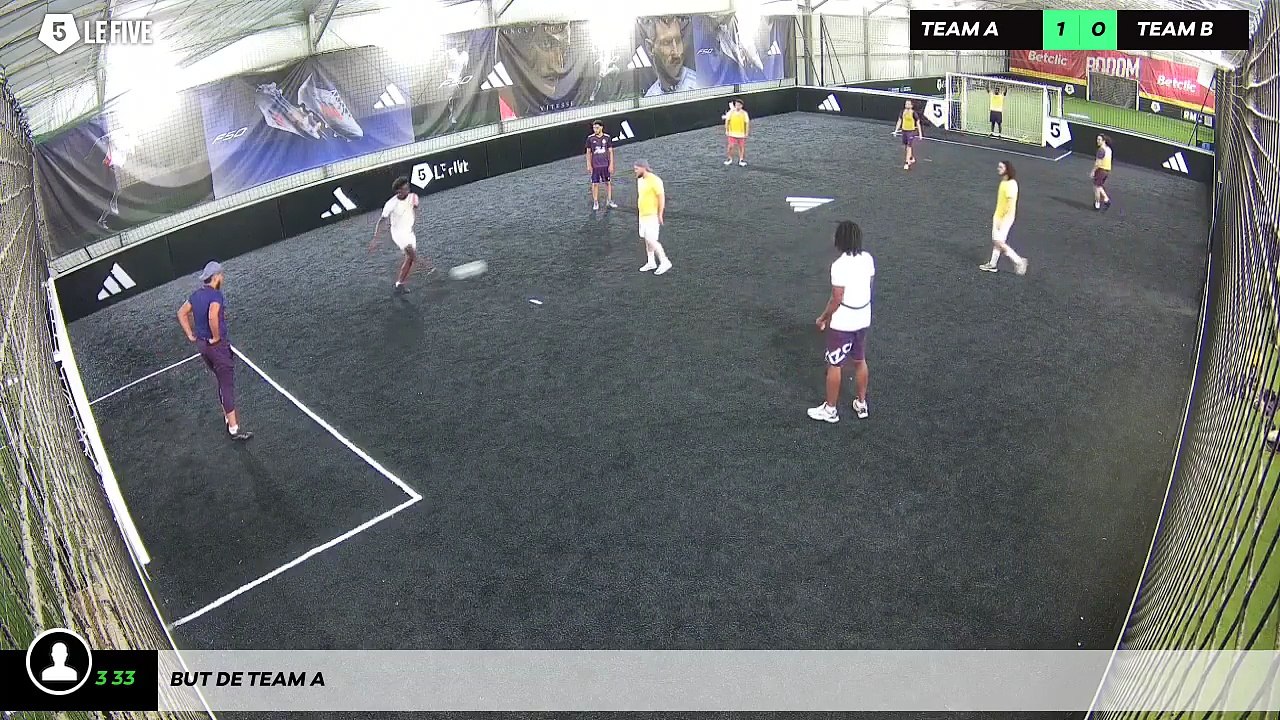 But de Team A