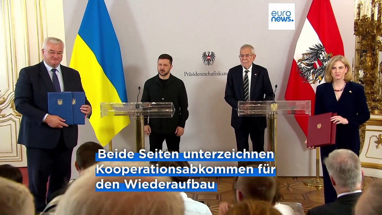 Selenskyj besucht Österreich zum ersten Mal seit dem russischen Einmarsch